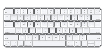Клавиатура беспроводная Apple Magic Keyboard Touch ID белый