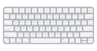 Клавиатура беспроводная Apple Magic Keyboard Touch ID белый