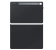 Чехол для планшета Samsung Galaxy Tab S9/S9 FE/S10 FE 10.4" - Smart Book Cover черный