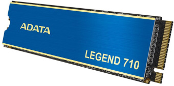 Накопитель SSD M.2 512Gb ADATA Legend 710 (PCI-E 3.0 x4, 2400/1600 Мбайт/сек)