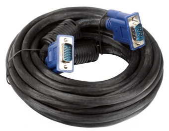Кабель соединительный VGA (m) < - > VGA (m) 20м 2 фильтра