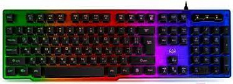 Клавиатура проводная SVEN KB-G8500 RGB Led Black