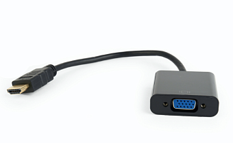 Кабель-переходник HDMI (m) < - > VGA (f), Cablexpert 15cm