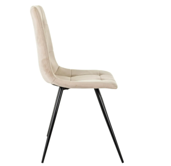 Кресло Бюрократ CH-K1 бежевый Holland 06 металл черный на ножках (CH-K1_1/HL07)