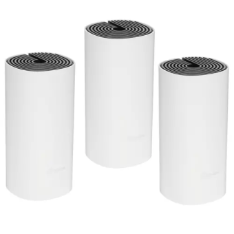 MESH-система ТP-Link Deco M4 AC1200, 5 ГГц, 1000 Мбит/с, 3 шт, белый