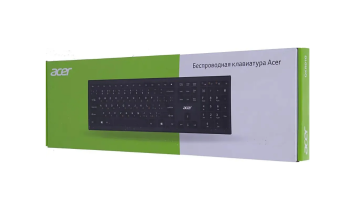 Клавиатура беспроводная Acer OKR010 USB черный