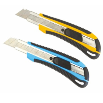 Нож Deli E2058T шир.лез.9мм фиксатор сталь