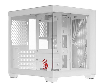 Корпус Bloody CC-121-WH mATX белый