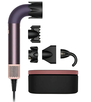 Фен Dyson Supersonic HD17 R Case Jasper Plum (пурпурный/пёстрый, с кейсом)