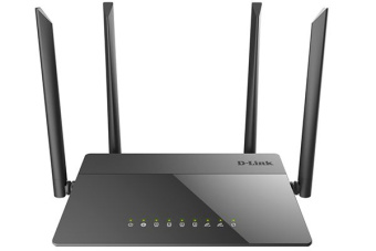 Wi-Fi роутер D-Link DIR-841 AC1200 2.4 ГГц 100 Мбит/с, черный