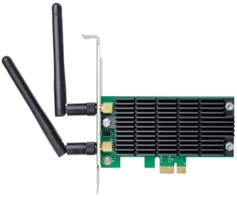 Сетевая карта PCI-E TP-Link Archer T4E AC1200 (802.11a/b/g/n/a, до 867Mbps, 2.4/5GHz, 2 съемных антенны)