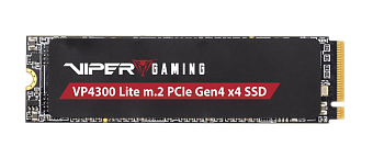 Накопитель SSD M.2 1Tb Patriot Viper VP4300 Lite (PCI-E 4.0 x4, 7400/6400 Мбайт/сек)