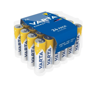 Элемент питания AA, 1.5V, 24шт, Varta Energy Mignon AA LR6