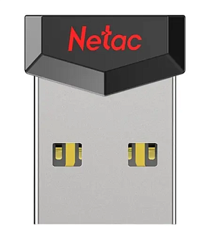 Флешка 16Gb Netac UM81 USB2.0 Ultra compact, черный