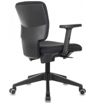 Кресло Бюрократ Dali черный 38-418 крестов. пластик