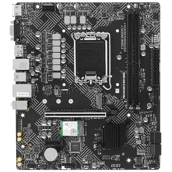 Материнская плата Socket-1700 MSI PRO H610M-G WIFI DDR4 (H610) 2xDDR4 VGA HDMI DP mATX