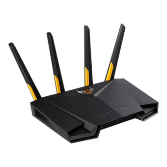 Wi-Fi роутер ASUS TUF-AX3000 5 ГГц, 1000 Мбит/с, USB, черный