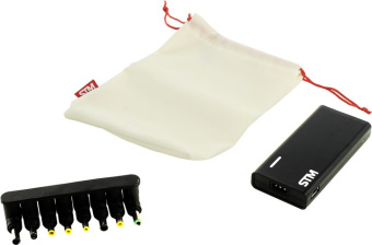 Блок питания для ноутбука STM SLU65 (18-20V, 65W, USB, 8 сменных разъемов)