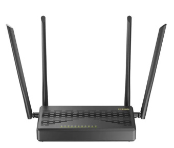Wi-Fi роутер D-Link DIR-825 AC1200 5 ГГц 1000 Мбит/с USB, SFP, черный