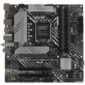 Материнская плата Socket-1700 ASUS PRIME B660M-A WIFI D4 (B660) 4*DDR4 1*PCI-Ex16 2*PCI-Ex4 M.2 HDMI DP mATX