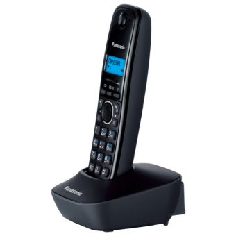 Радиотелефон Panasonic DECT KX-TG 1611 RUH (АОН, темно-серый)