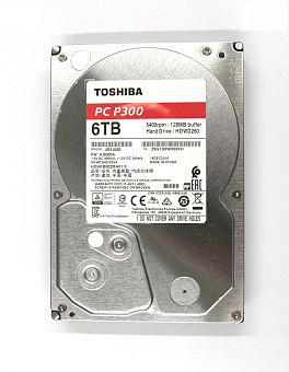 Жесткий диск SATA 6Tb Toshiba P300 5400rpm 128Mb SATA-3