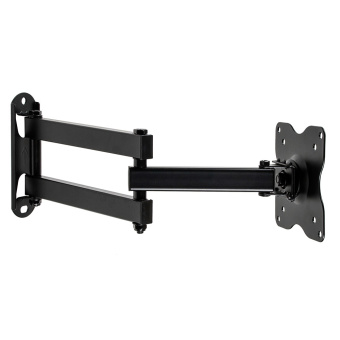 Крепление для телевизора Kromax DIX-15 (15"-28" макс.30кг настенный поворот и наклон) Black