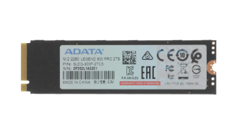 Накопитель SSD M.2 2Tb ADATA Legend 900 Pro (PCI-E 4.0 x4, 7400/6500 Мбайт/сек)