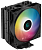 Кулер для процессора DeepCool AG400 BK ARGB 4-pin, 1700/AM5, 220W, Black