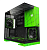 Корпус Geometric Future Model 5 NV Style Limited Edition ARGB ATX Black/Green