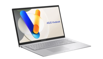 Ноутбук ASUS VivoBook X1704VA-AU893 i3 1315U/16G/512 SSD/Intel UHD/17.3"FHD/DOS/серебристый
