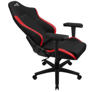 Кресло Aerocool CROWN Leatherette Black Red