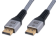 Кабель соединительный DP (m) < - > DP (m)  1.0м, ver 2.1, Cablexpert  тройной экран нейлон.оплетка серый