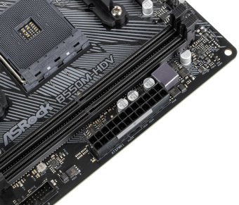 Материнская плата Socket AM4 ASRock B550M-HDV (B550) 2*DDR4 1*PCI-Ex1 1*PCI-Ex16 SATA M.2 HDMI DVI V