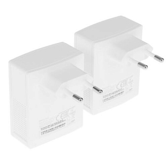Адаптер Powerline TP-Link TL-PA7017 KIT AV1000, 1000 Мбит/с, белый
