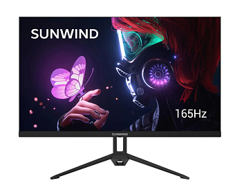 Монитор 27" SunWind SUN-M27BA107 (IPS 1920x1080 3ms 165Hz DP HDMI) Black
