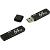 Флешка .64Gb Netac U351 USB2.0 с колпачком, металлическая, чёрный