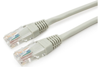 Кабель патч-корд .Patch cord кат.5e  2.0м, Cablexpert, LSZH, многожильный, серый