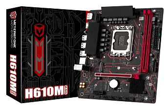Материнская плата Socket-1700 Maxsun MS-Meterstone H610M 2.5G (H610) 2*DDR4 DP HDMI mATX