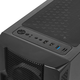 Корпус Powercase Mistral X4 Mesh LED ATX чёрный