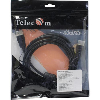 Кабель соединительный HDMI (m) < - > HDMI (m)  2.0м, ver 2.0, Telecom, фильтр