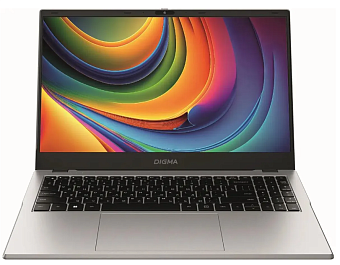 Ноутбук Digma EVE C5802 N100/8G/256 SSD/Intel HD/15.6"FHD/Win11Pro/Silver