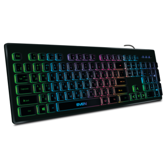 Клавиатура проводная SVEN KB-C7500EL RGB Led черный