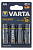 Элемент питания AA, 1.5V,  4шт, Varta Energy LR06 BL4