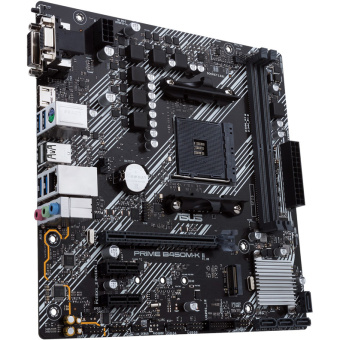 Материнская плата Socket AM4 ASUS PRIME B450M-K II (B450) 2*DDR4 2*PCI-Ex1 1*PCI-Ex16 SATA M.2 VGA DVI HDMI mATX