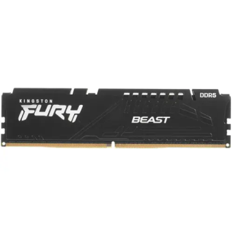 Модуль памяти DDR5 16Gb 5600MHz Kingston Fury Beast Black XMP CL40