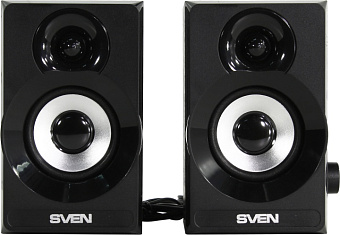 Акустическая система SVEN SPS-517 (2x3W, USB) дерево, черный