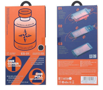 Защитное стекло для смартфона Apple iPhone 16 Pro/17 6.3" Remax ES-01 Black