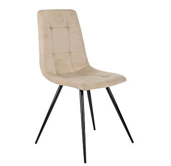 Кресло Бюрократ CH-K1 бежевый Holland 06 металл черный на ножках (CH-K1_1/HL07)