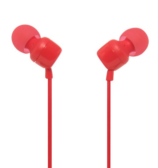 Наушники проводные JBL T110 jack 3.5mm Red